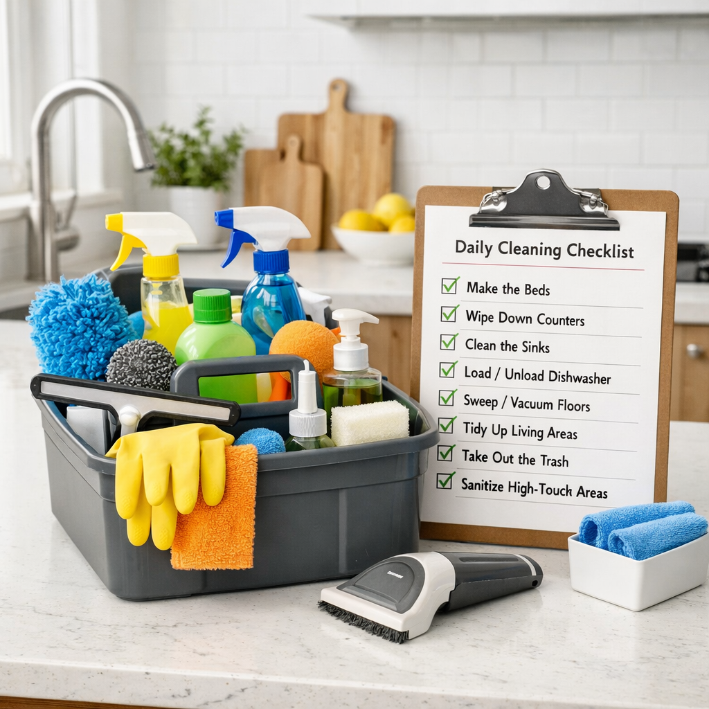 Günlük temizlik rutini